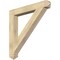 Ekena Millwork Traditional Arts & Crafts Rough Sawn Bracket, Douglas Fir, 6"W x 48"D x 48"H BKT06X48X48TRA03RDF - alternate 1